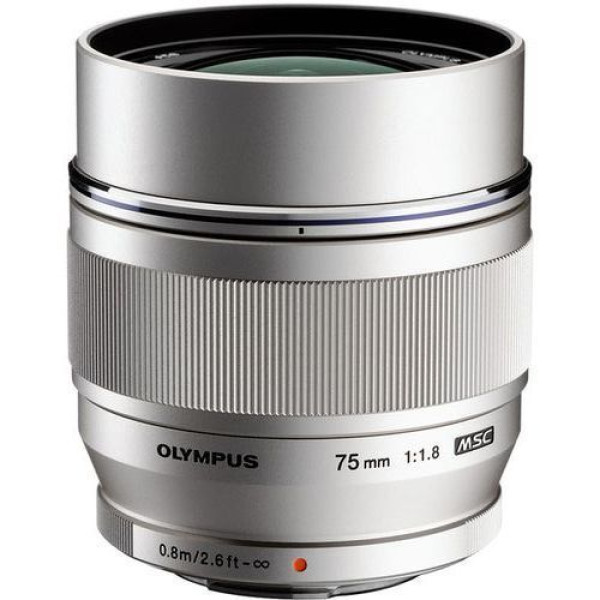OLYMPUS ET-M7518 75mm 1:1.8 Silver